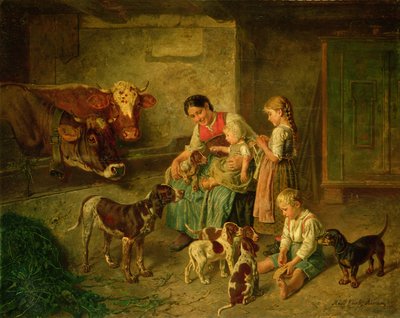 Contentment by Adolf Eberle